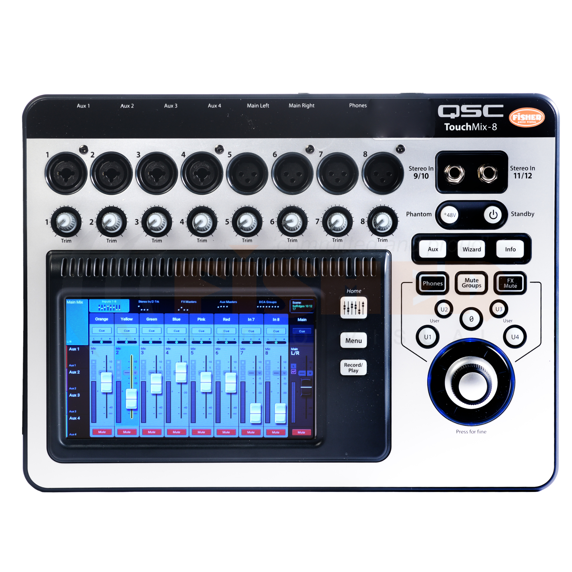 QSC TouchMix 8 Digital Mixer - Fisher Audio Visual
