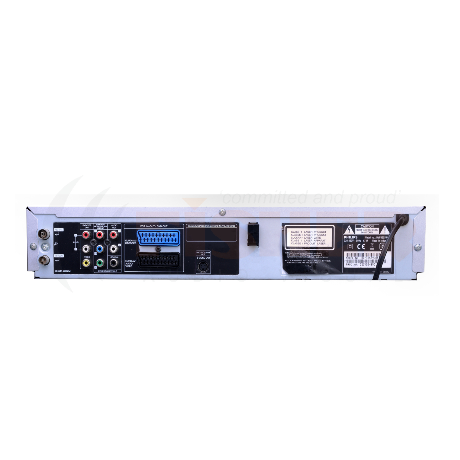 VHS / DVD Player - Fisher Audio Visual