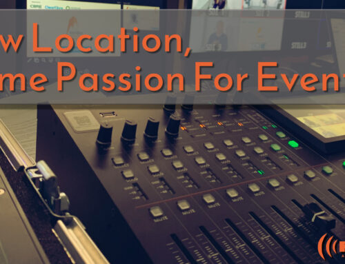 New Location, Same Passion For Events – We’ve moved!